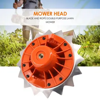 

Universal Plastic Grass Trimmer Head Aperture 10.5 mm High Hardness Sharpness for Brushcutter Lawn Mower Strimmer Parts