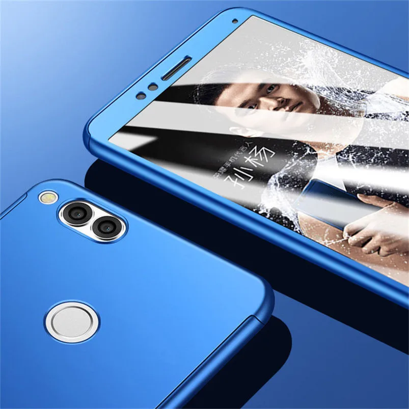 Роскошные 360 Полный принципиально для huawei Y5 Y6 Pro Y7 Prime Y9 жесткий чехол из поликарбоната для Honor 8A 8C 8S 8X8 9 10 Lite Play чехол