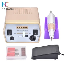 Hailicare 30000 об./мин. аппарат для маникюра Электрические ногтей сверлильный станок сверла аксессуар Скорость Управление ногтей Книги по искусству инструменты для ногтей сверлильный файл Педикюр Маникюр