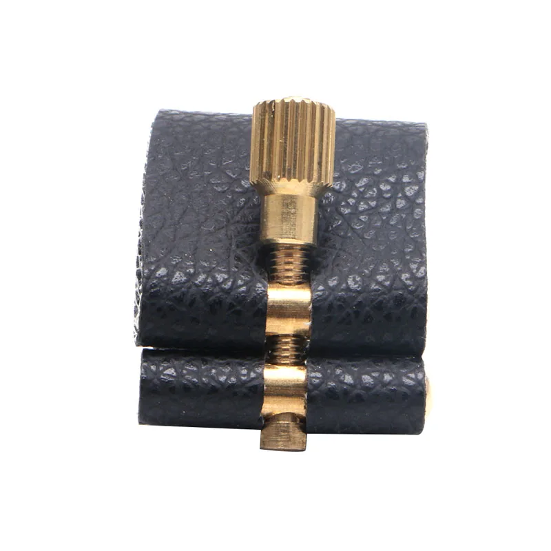 Artificial Leather E flat Clarinet Mouthpiece Ligature Clarinet Saxophones Cap Q6PB