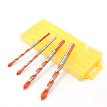 

7pcs/set Triangular-overlord Handle Multifunctional Drill Bits Marble Perforator Ceramic Tile Drill