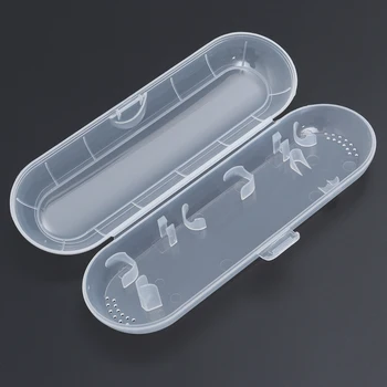 

Transparent Toothbrush Storage Box Plastic Electric Toothbrush Organizer Case Holder Toothbrush Holder for Home Outdoor Travel