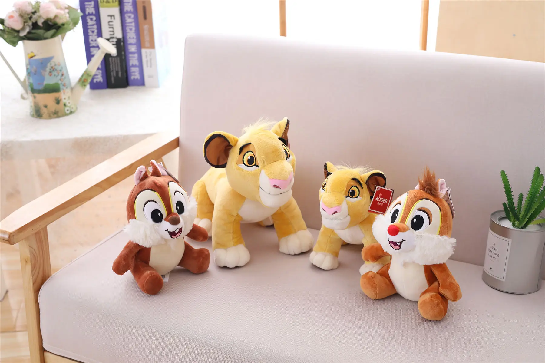 Аниме милый Simba Король Лев плюшевая мышь игрушка фильм мягкая чучело Кукла kawaii для детей девочка подарки на день рождения