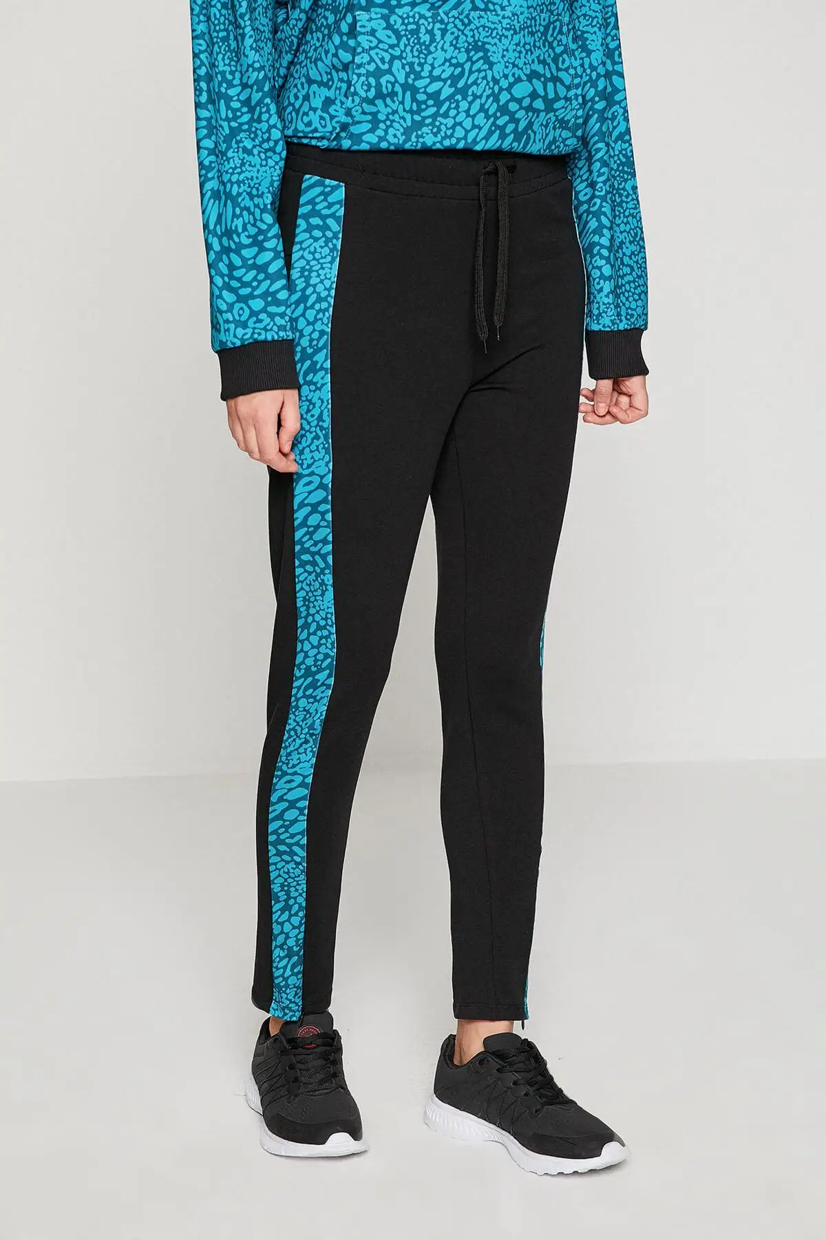Koton женские черные спортивные штаны 9KAK42850NK