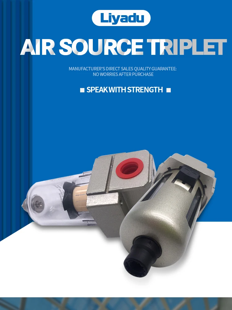 AF5000-06 G3/4 AF5000-10 G1 процессор источника воздуха медный воздушный насос с фильтром сепаратор масла и воды с латунная пуля