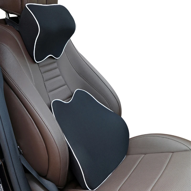 Car Neck Headrest Pillow Universal Memory Cotton Breathable Auto Rest Cushion Interior Accessories | Автомобили и мотоциклы
