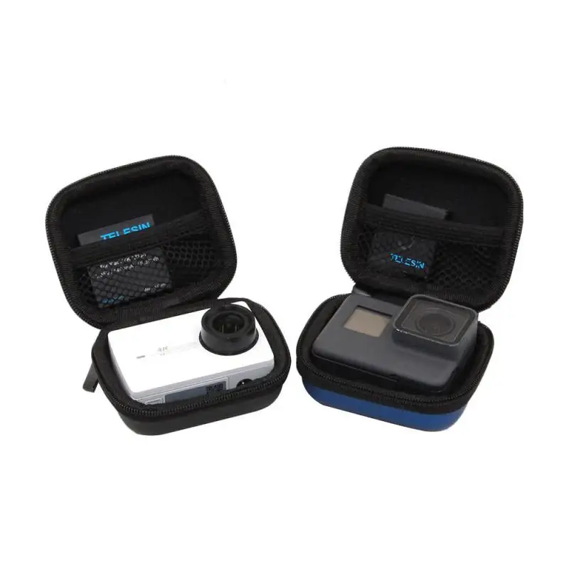 Защитный Мини чехол из ЭВА дорожная сумка для GoPro Hero 7 6 5 черный серебристый белый