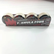 Skateboard Wheel Spitfire F4 Wheels One Set 101A Hardness/ Duro Professional Skateboard Wheels Popular   52mm Size