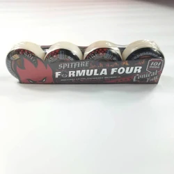 Skateboard Wheel Spitfire F4 Wheels One Set 101A Hardness/ Duro Professional Skateboard Wheels Popular   52mm Size
