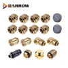 Barrow Hand Compression Hard Tube Fitting / Rigid Tubing Water Cooling Metal Connector G1/4 Fitting PETG Acrylic ► Photo 3/4