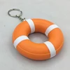 PU Lifebuoy Keychain Swimsuit Key chain Holiday Birthday advertisement Part gift keyring 5
