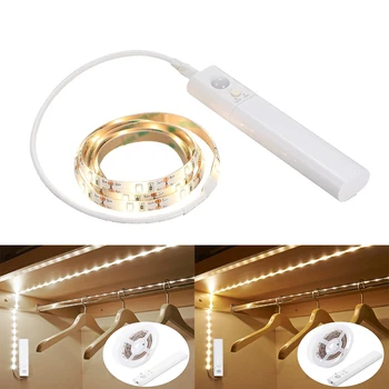 

1M LED Battery Powered Cabinet String Light Cool/Warm White Lamp For Decor LED String Light String Fairy Lights