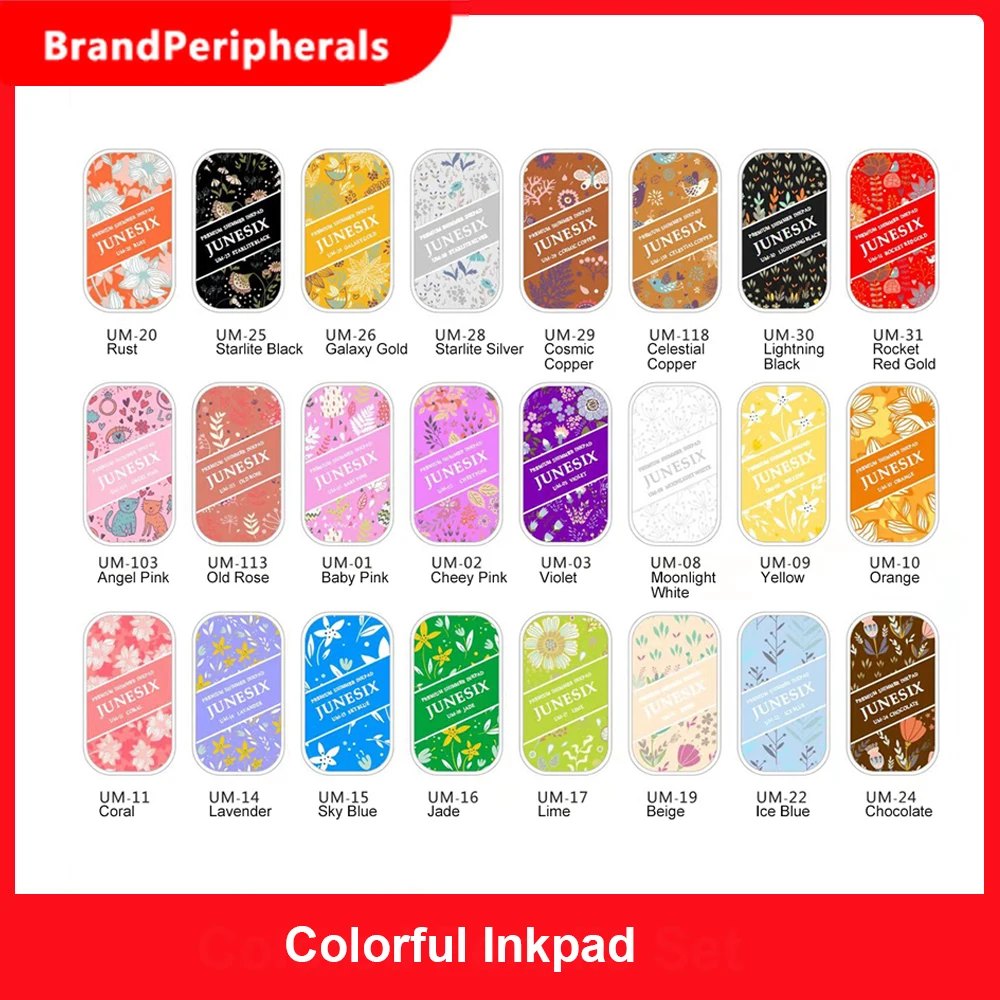 Симпатичная чернильная подставка металлическая Яркая Цветная Нетоксичная без