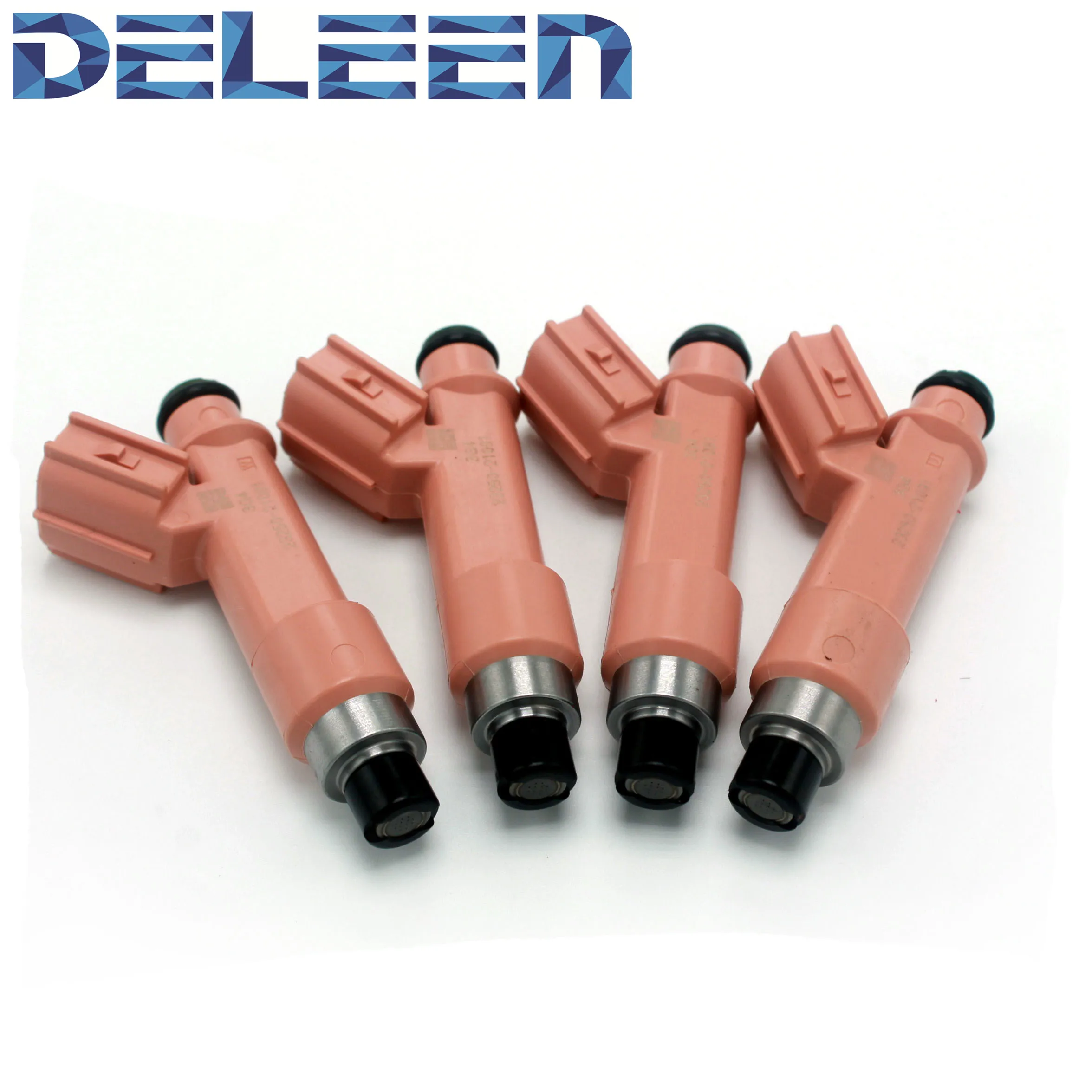 Deleen 23250 21091 OEM DENSO Rebuilt 4x Fuel Injectors 2012 2016