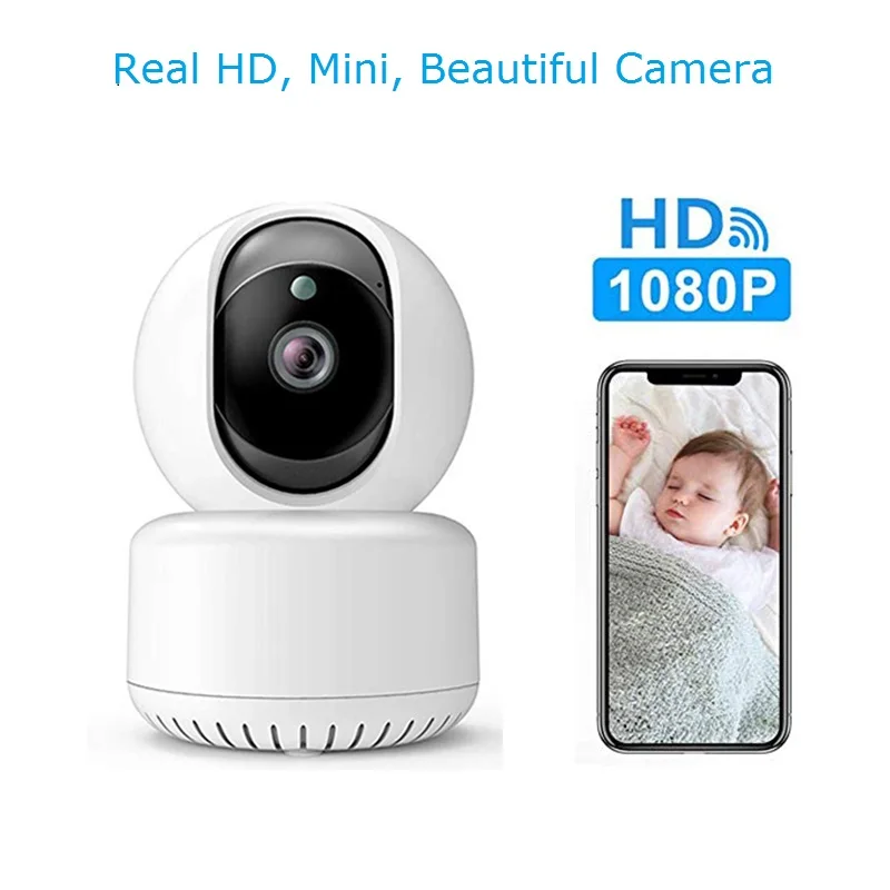 Wdskivi 1080P Мини умная IP камера с сигнализацией беспроводная Wi Fi видеонаблюдения для