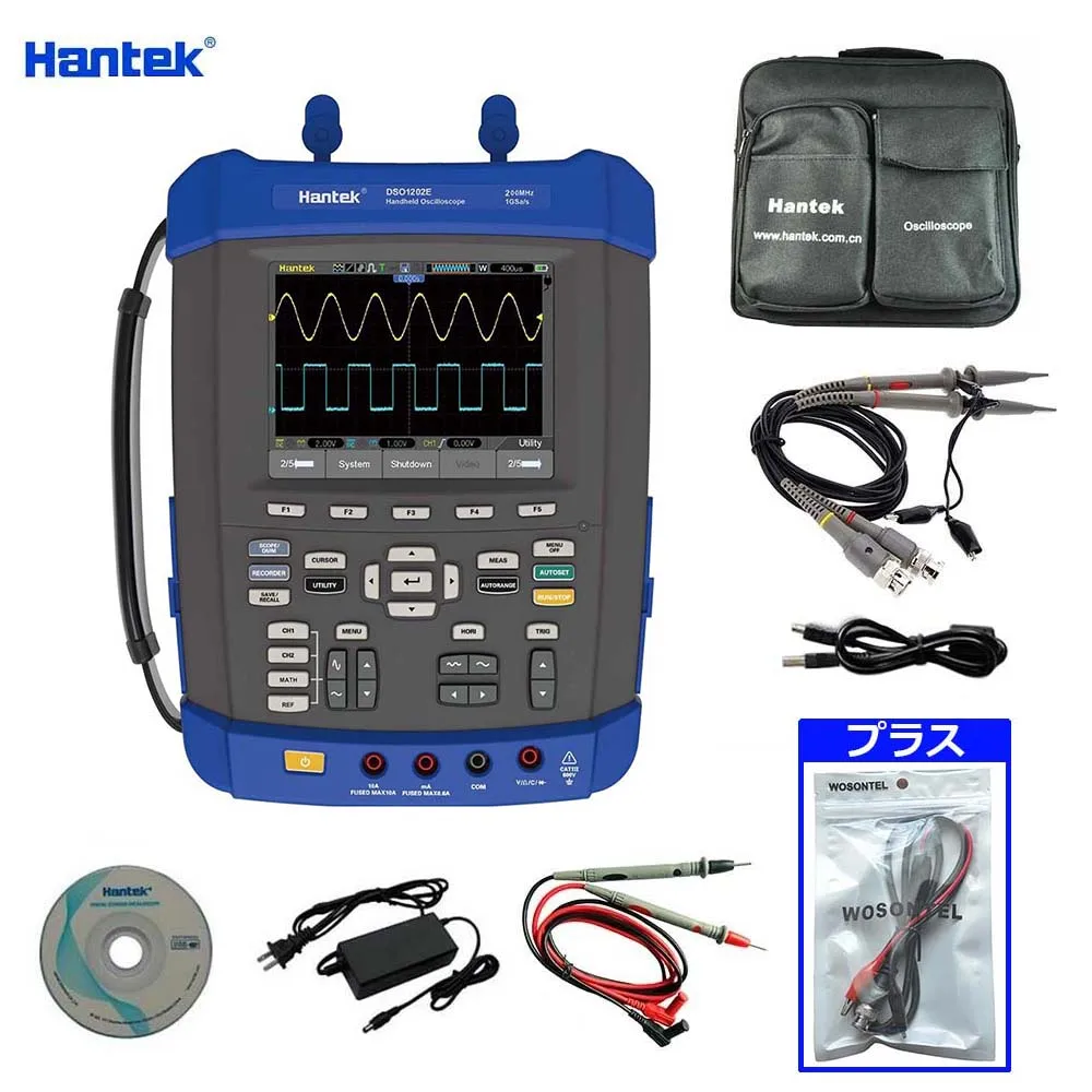 O089 DSO1202E Bandwidth 200MHz 1GSa/s 5in1 Digital Oscilloscope
