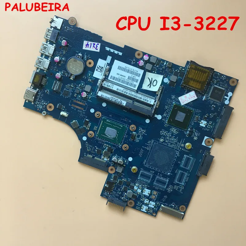 PALUBEIRA CN-00FTK8 00FTK8 0FTK8 для DELL Inspiron 3521 5521 Материнская плата ноутбука VAW00 LA-9104P с I3-3227U Процессор бортовой HM76