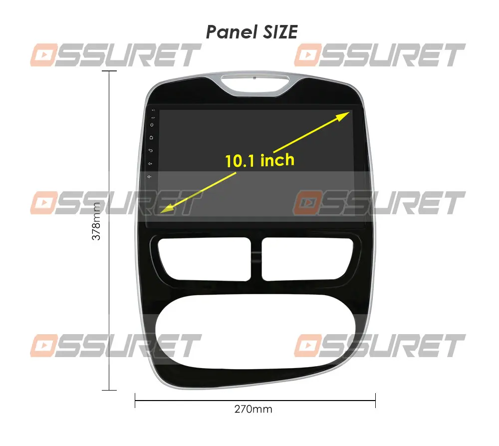US $134.99 autoradio 2din Android 10 car multimedia player for Renault CLIO 20122016 car radio GPS navigation WiFi Bluetooth 4G LTE RDS BT