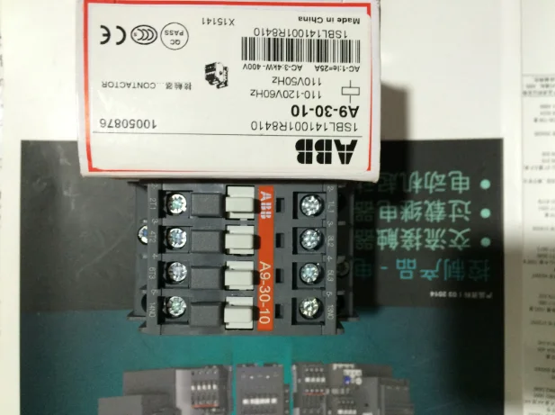 

1PC ABB A9-30-10 Contactor In Box AC110V
