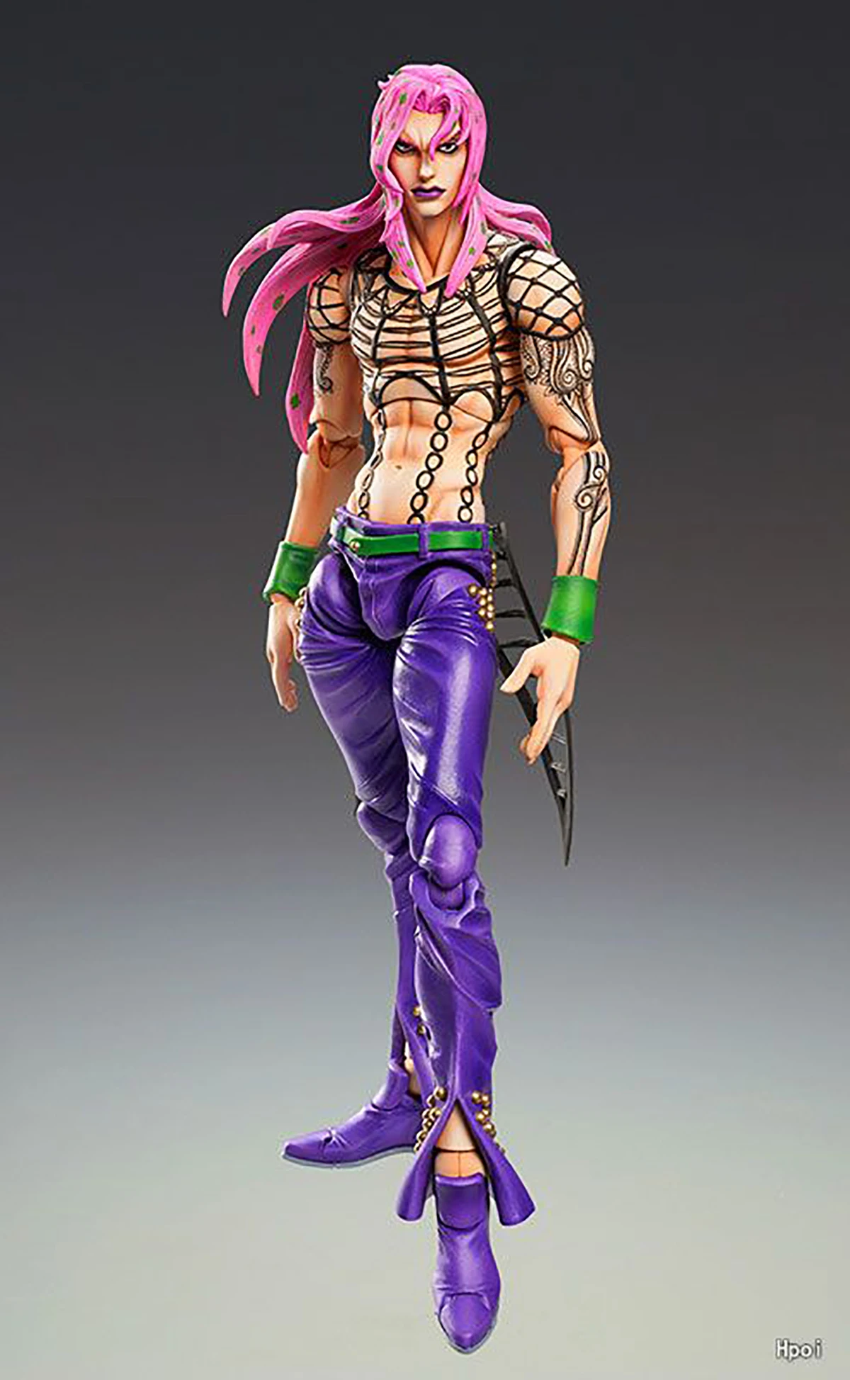 Jojo no Kimyou na Bouken - Ougon no Kaze - Diavolo - King Crimson - Vinegar  Doppio - Candy Toy - Disc ART Jojo no Kimyou na Bouken Ougon no Kaze  (Bandai)