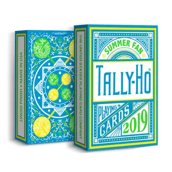 

Green Summer color fun Playing Cards Deck Magic Regular Playing Cards poker Standard Decks Magic Trick