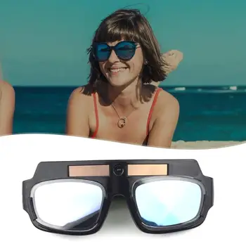 

Welding Glasses Protective Eye Solar Automatic Dimming Welding Protective Glasses Professional Fashion