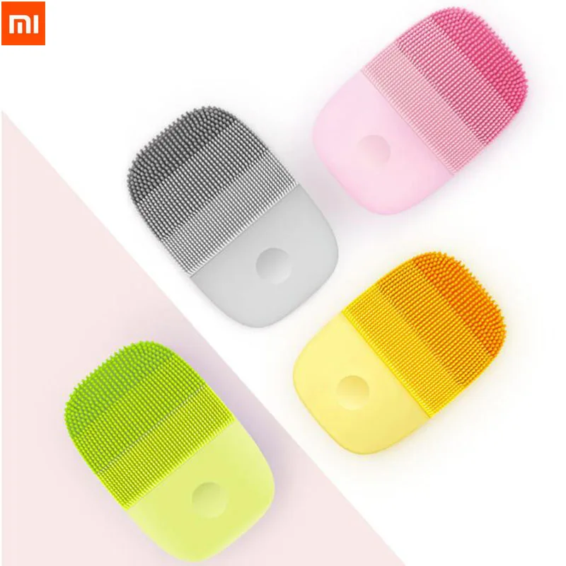 Xiaomi Очищающая щетка для лица умная Водонепроницаемая силиконовая звуковая