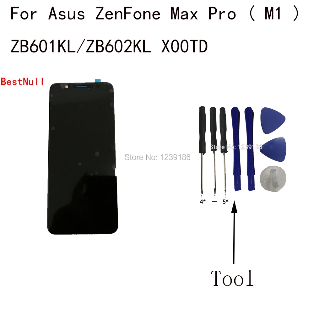 

BestNull X00TD 5.99inch LCD Display+Touch Screen Panel Digitizer Accessories For Asus ZenFone Max Pro ( M1 ) ZB601KL Smartphone