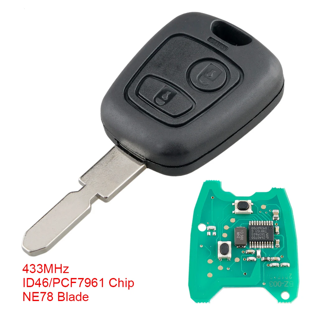 id46 pcf7961 chip e ne78 lâmina carro