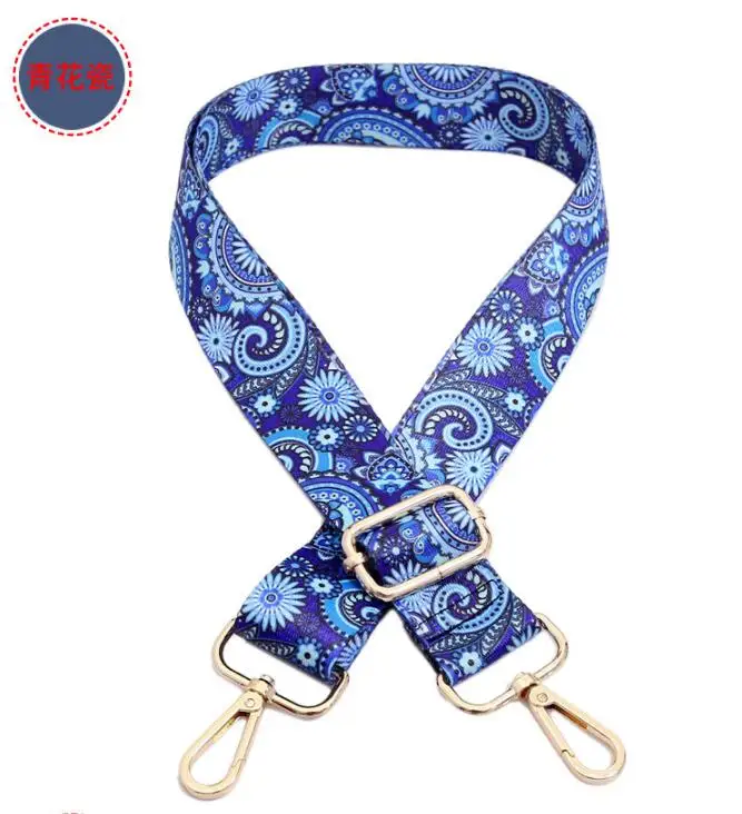 Free Shipping 2pcs Nylon Colored Belt Bags Strap DIY Accessories for Women Adjustable Shoulder Messenger Handbag Straps - Цвет: S016