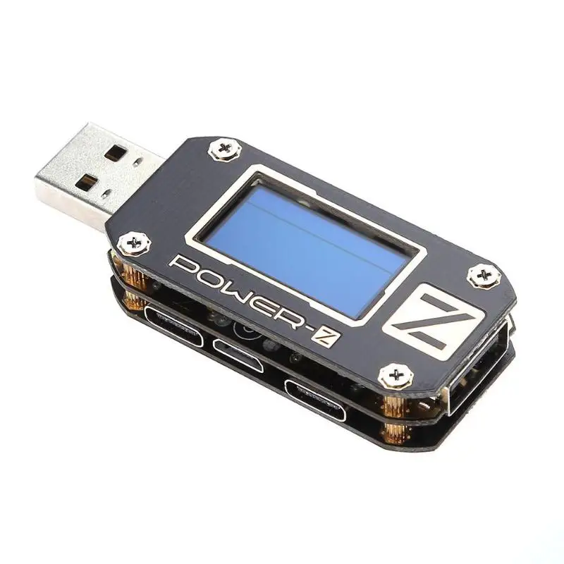 ChargerLAB POWER-Z USB тестер PD Напряжение Ток пульсация двойной тип-c метр