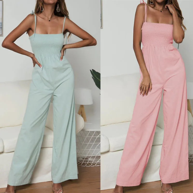 jumpsuit warna pink