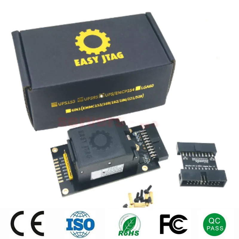 Оригинальный Easy-Jtag Plus Box Set UFS BGA-254 BGA-153 UFS-95 UFS-153 Easy Nand Socket EMMC 254 для телефона |
