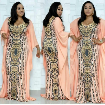 

Plus Size African Dresses For Women Leopard Maxi Dress 2020 South Africa Clothes Dashiki Vestidos Ropa Mujer Vetement Femme