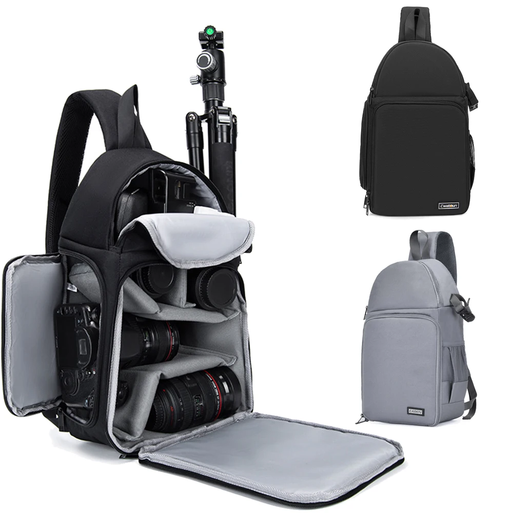 Dslr Camera Chest Bag Professional Large Cross Body Bags For Canon