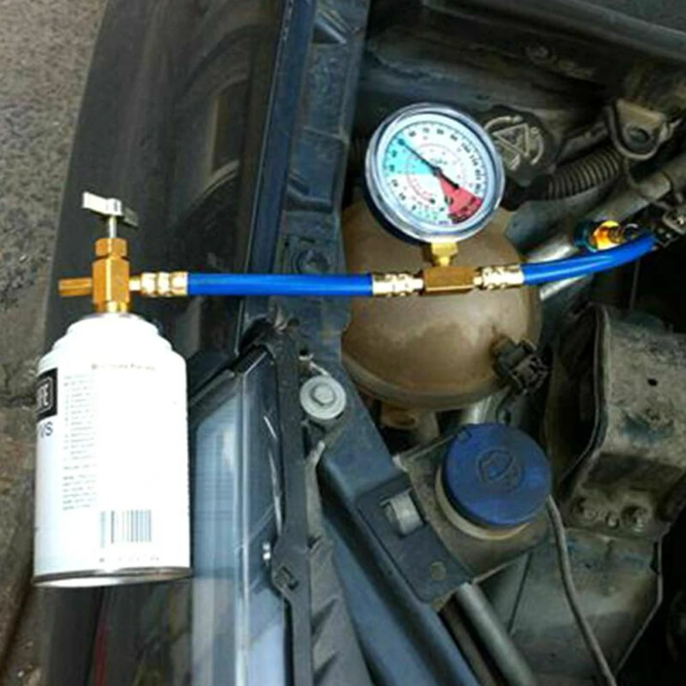 Newest Original R134A Refrigerante Gas Refrigerant Adapter Tools Tool Charging Hose Valve Core Kit Asia M14 A / C 200PSI