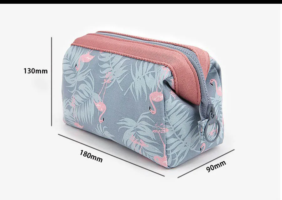 Women's Waterproof Cosmetic Bag Size Guide