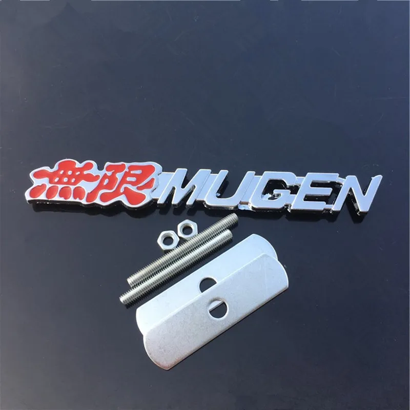 Автомобиль-Стайлинг 3D металлический автомобиль боковой задний щиток багажник эмблемы-наклейки Передняя решетка значок наклейка для Honda Mugen соглашение о Одиссее город