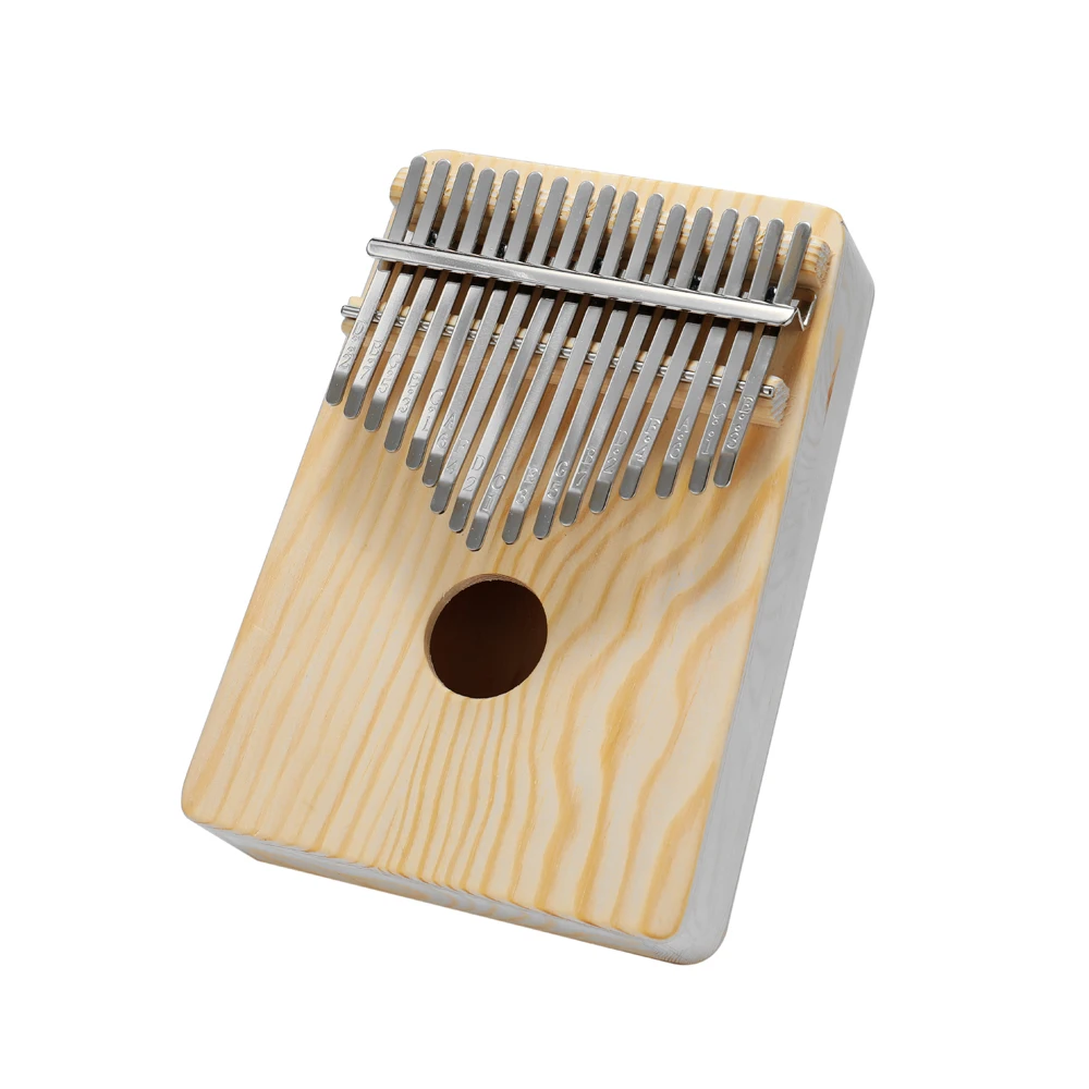 Простая сборка Kalimba ручная работа набор сделай сам деревянное пальце пианино для