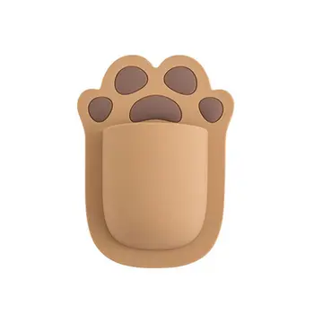 

Cartoon Creative Toothbrush Rack Holder Wall-mounted Punch-free Bathroom Wall-mounted Comb Glue-free Storage Rack