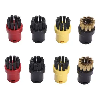 

2pcs/set Steam Cleaning Brush Small Round Brushes for Karcher SC1 SC2 SC3 SC4 SC5 SC7 CTK10 Replacement Dust Remove