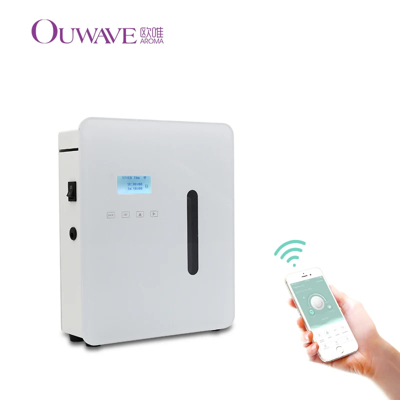 High-end design smart wifi essential oil diffuser app remote control scent machine High-end design smart wifi essential oil diffuser app remote control scent machine