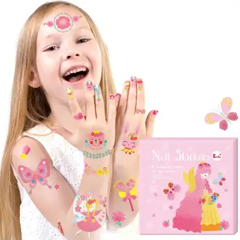 

Cartoon Kids DIY Nail Art Stickers Water Transfer Manicure Environmental Protection Adhesive Tattoo Temporarily Decal