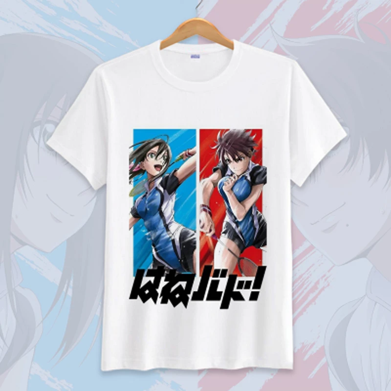 New Anime Hanebado ! The Badminton Play Of Ayano Cosplay T-shirt Men T  Shirt Terylene Short Sleeve Tops Tee - T-shirts - AliExpress
