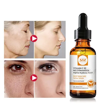 

Pretty Cowry Skin Care Essence 30ML Face Lift Vitamin Serum Hyaluronic Liquid Moisturizing serum facial acido hialuronico E528