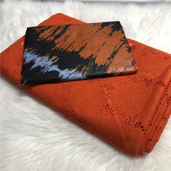 

swiss lace fabric 2020 high quality lace tissu african bazin riche fabric jacquzrd brocade fabric for party 5+2.5yards