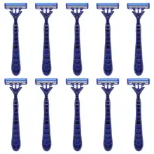 3-слоистые лезвия Портативный ручная электрическая бритва для Для мужчин уход за кожей лица сменные лезвия для бритвы для гостиниц одноразовая бритва триммер для тела высокого качества аксессуары