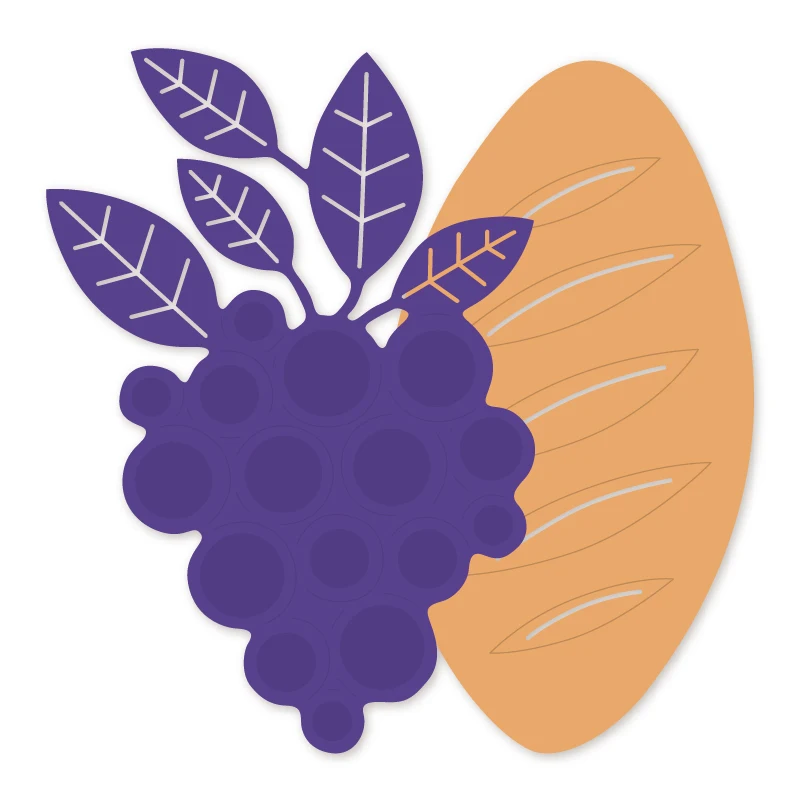  Grape Bread Metal Cutting Dies DIY Scrapbooking Carbon Sharp Craft Die Photo Album Invitation Card  - 4.00019E+12