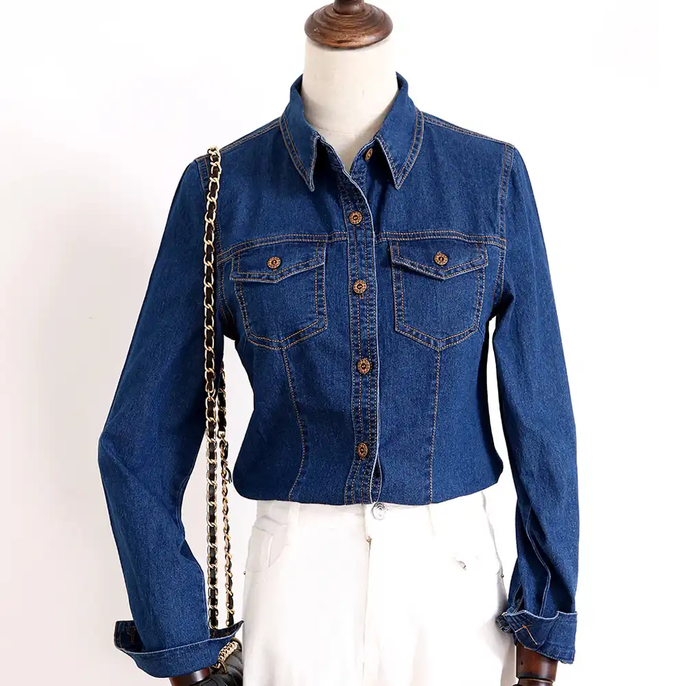 blouse for denim