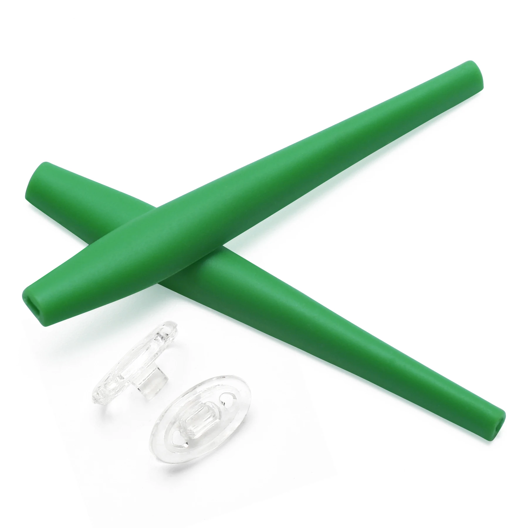Deep Green Kit PapaViva резиновые Сменные носки с ушками и носоупоры для аутентичных Crosshair 2,0 OO4044 Рамка солнцезащитных очков - Цвет: Deep Green Kit